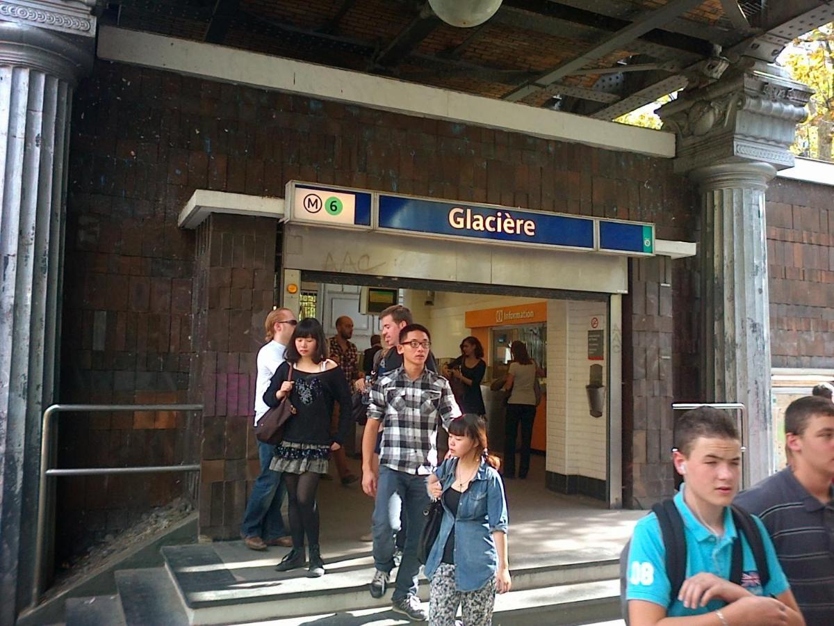 Appartement Tout Confort Au Pied Du Metro Glaciere Párizs Kültér fotó